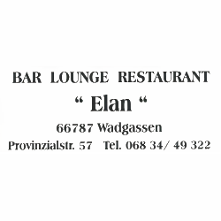 Cafe - Restaurant - Bistro - Elan in Wadgassen